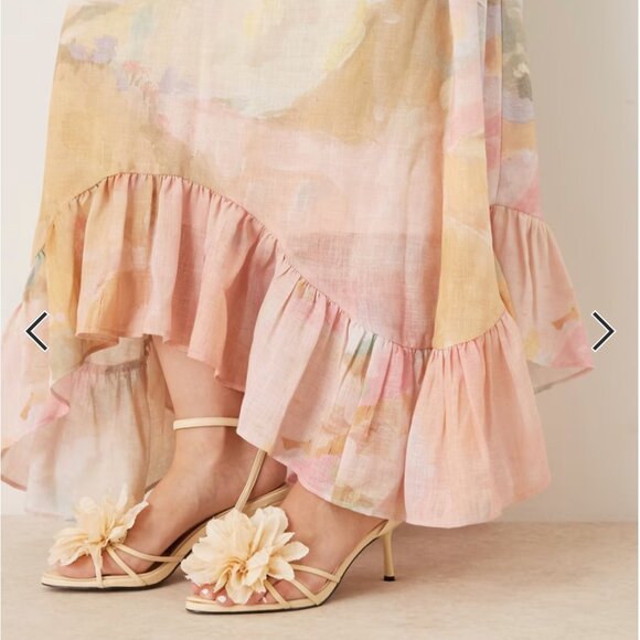 ASOS DESIGN sweetheart double layer volume maxi dress - NWT - Picture 4 of 4